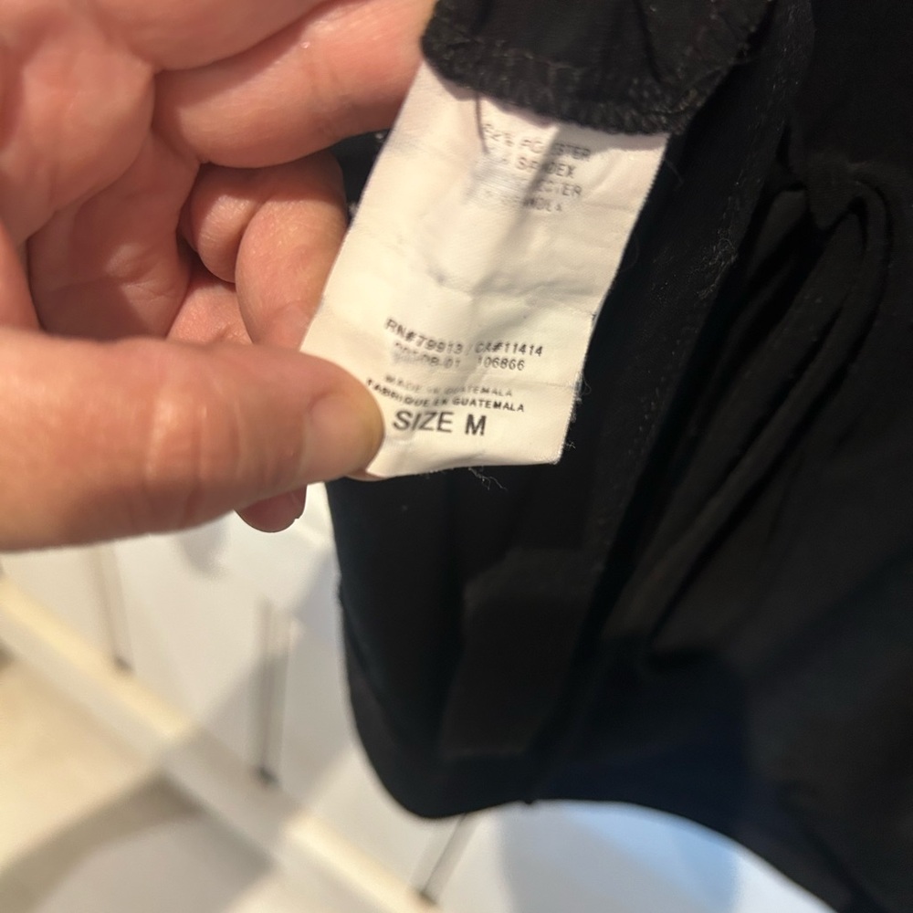 Motherhood Maternity Women's Black Wrap Top - Picture 7 of 7